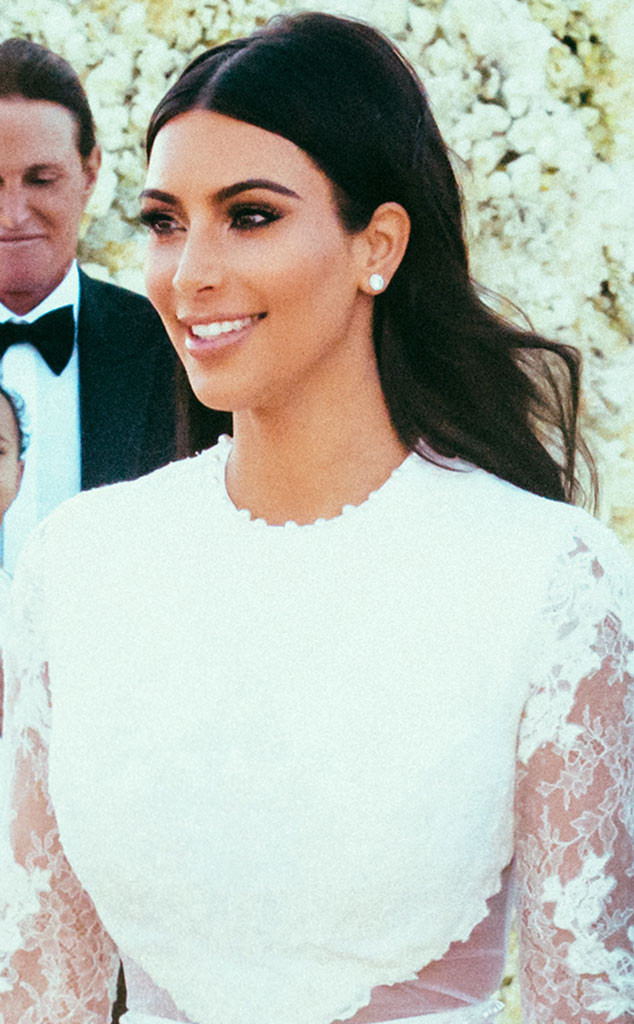 How To Recreate Kim Kardashian’s Three Wedding Hairstyles | Rouge 18